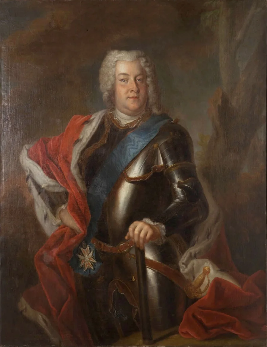 Portret Aleksandra Józefa Sułkowskiego pędzla Louisa de Silvestre’a, po 1734 roku.